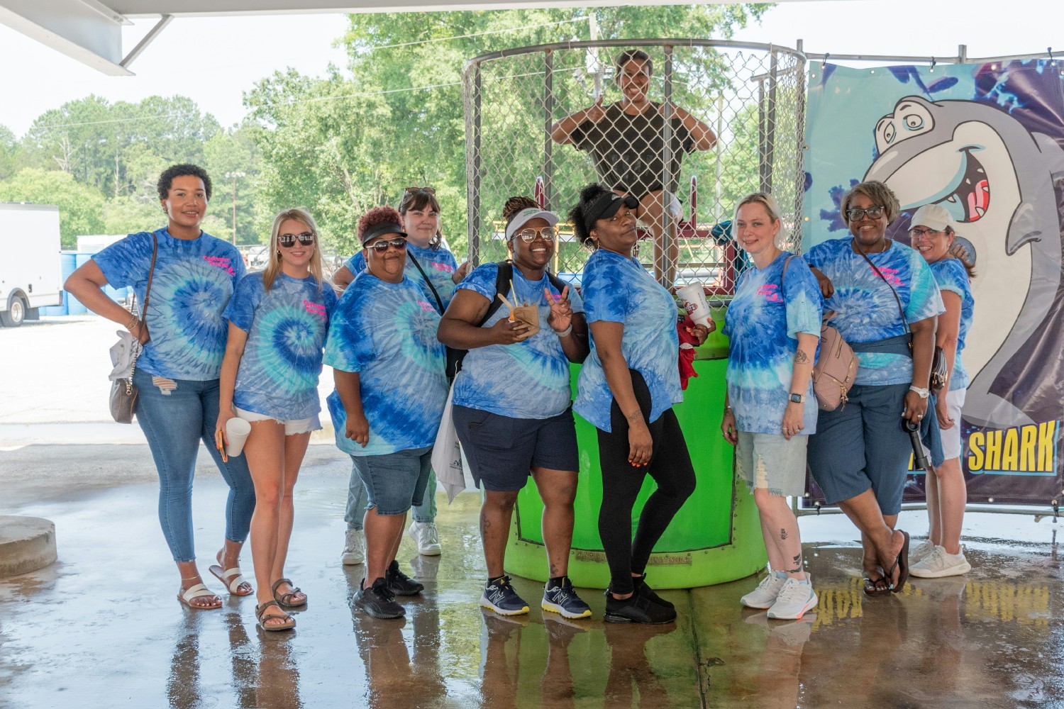 Customer Service employees at Employee Appreciation Event.