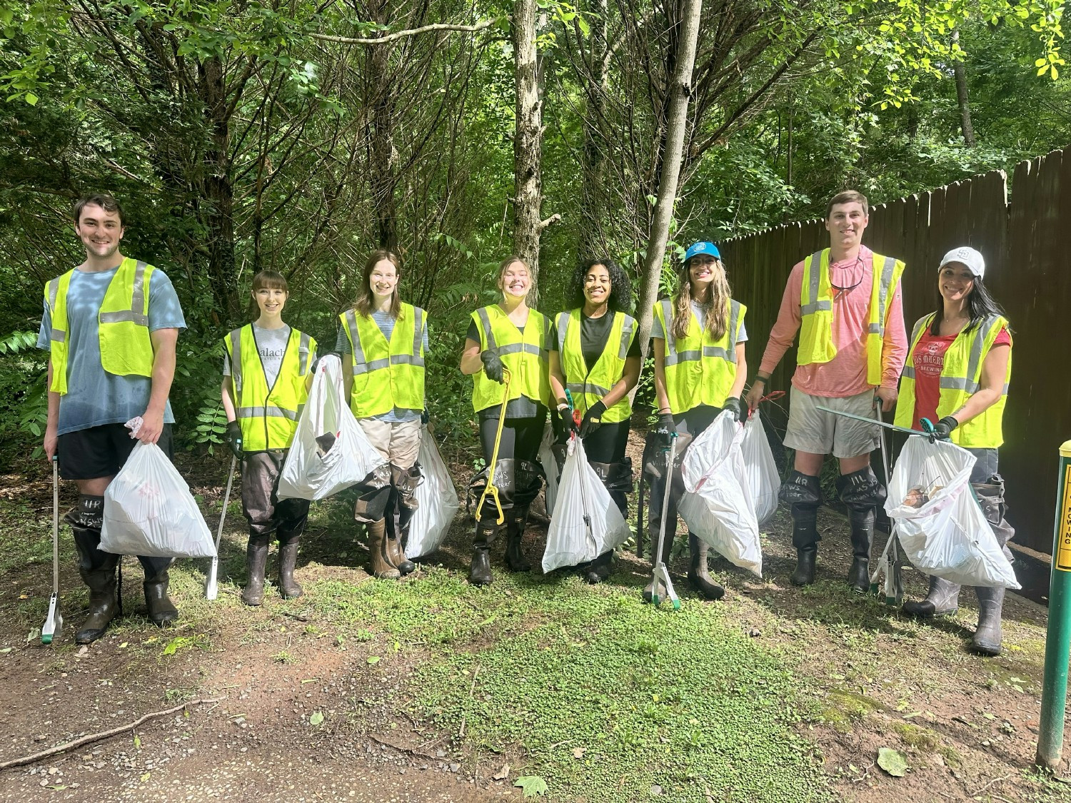 Stream Clean-Up in Charlotte