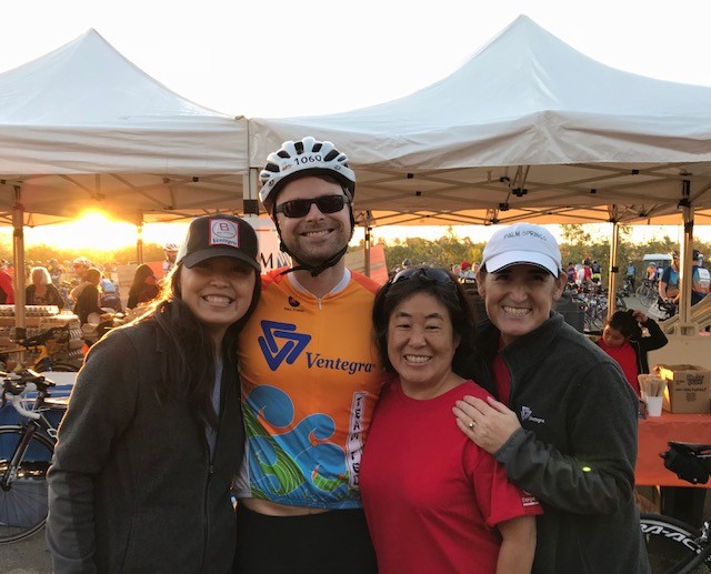 Bike to End Multiple Sclerosis (MS): No competition, just camaraderie for a great cause with Ventegra's philanthropists.