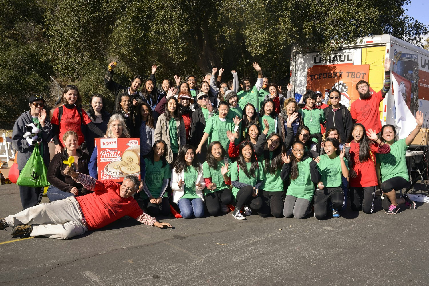 Celebrating compassion, fresh air, friends, and gratitude with the annual Portland Tofurky Trot.