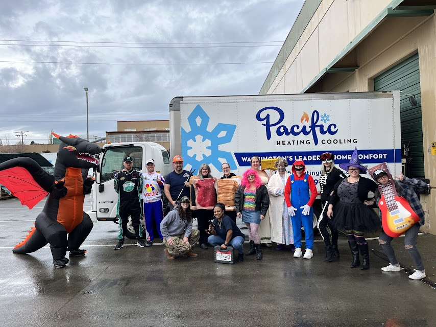 Pacific kicks off Halloween 2023 with 'Spirit Week'. Each day has a set theme and we dress up for Halloween every year. 