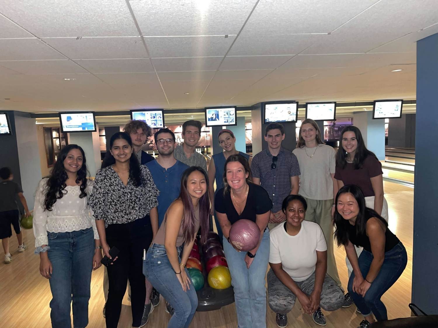 Bowling with the Summer 2022 Class of Interns