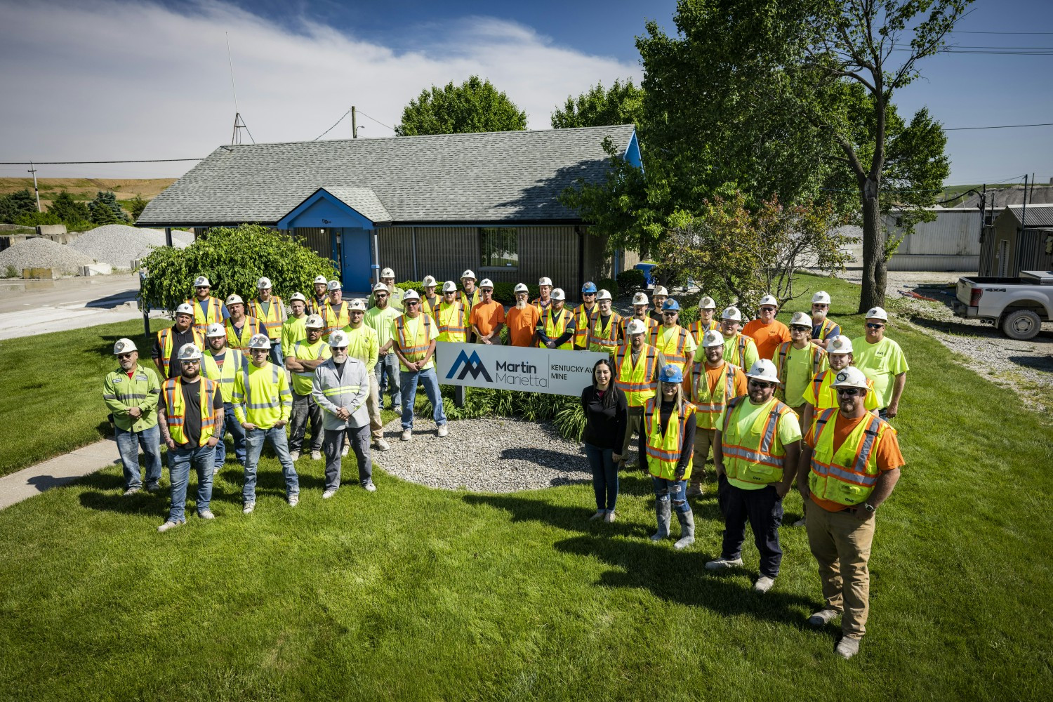 Martin Marietta has teams operating in more than 450 operations across the United States, Canada and the Bahamas.