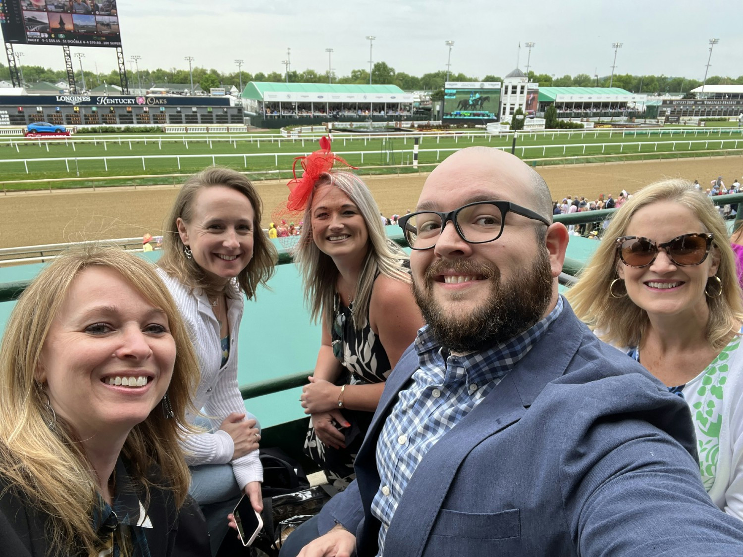 Confluent Health Payer Contracting staff attending Kentucky Derby Festivities in Louisville, KY.  