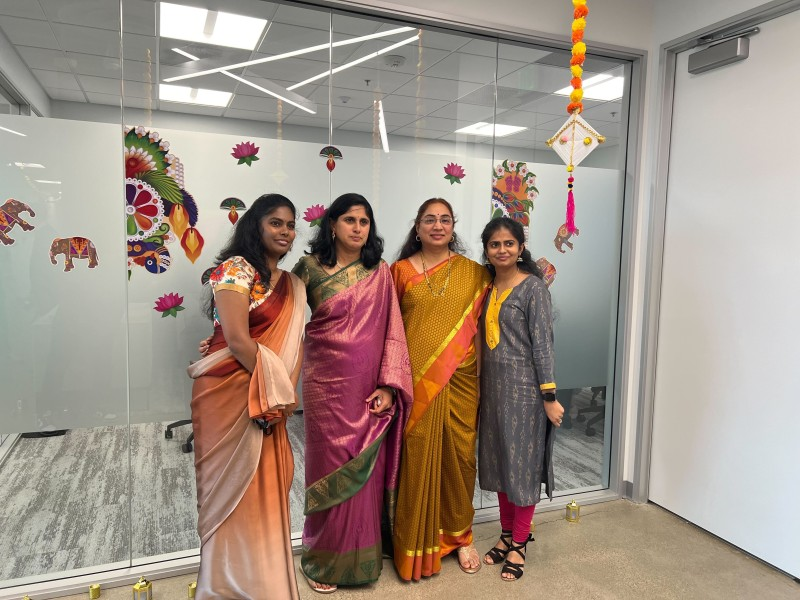 Diwali celebrations at our San Ramon office