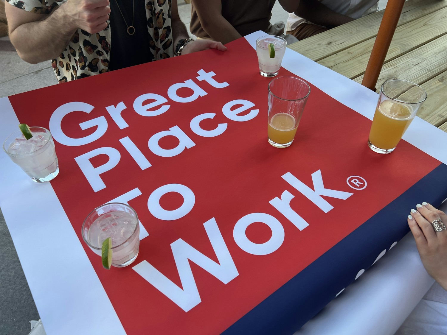 Celebrating the Great Place To Work win!