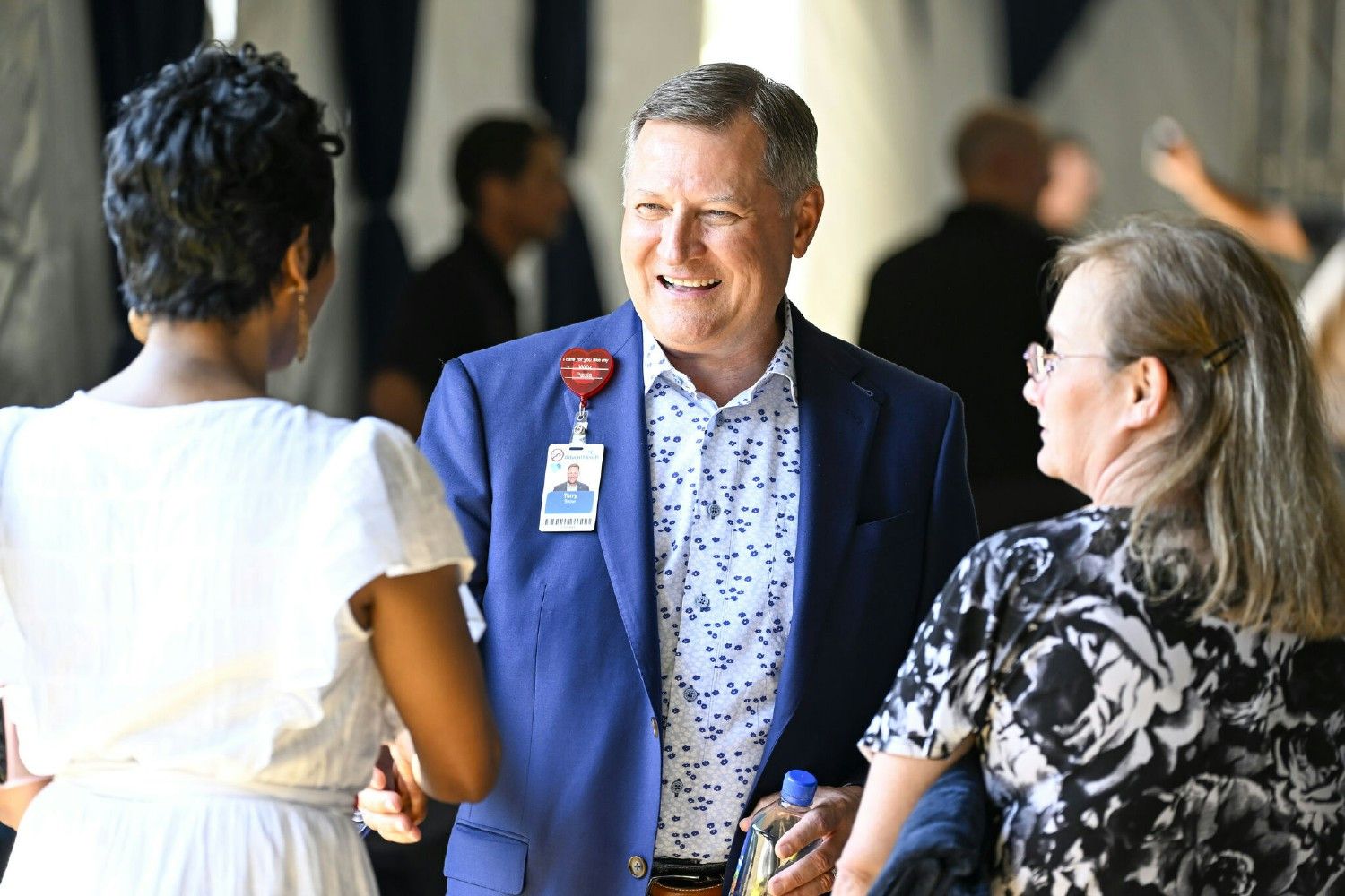 President & CEO, Terry Shaw, enjoys personally connecting with team members during one of our quarterly Town Halls. 