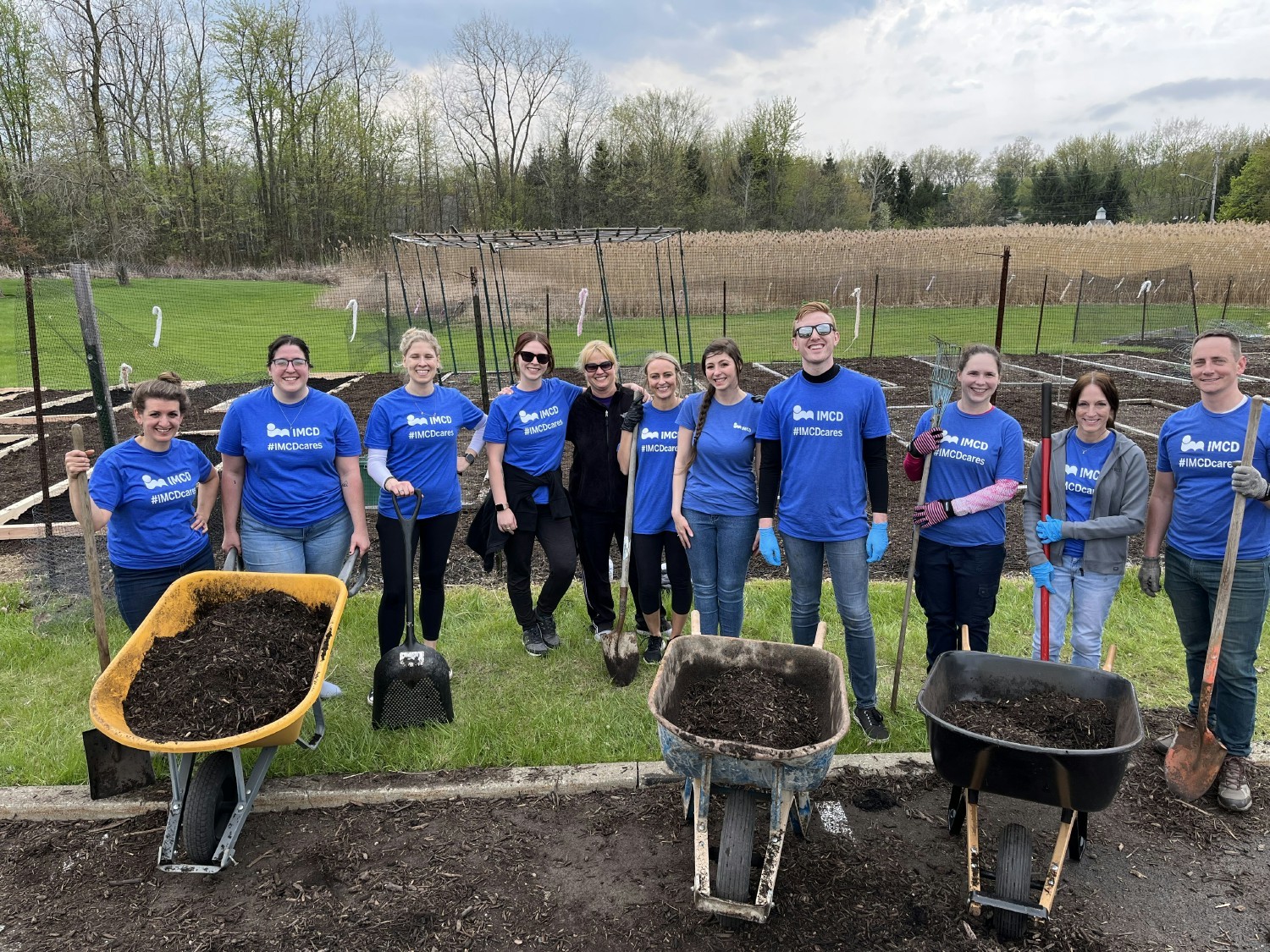 Our employees volunteered at the Westlake Community garden as a part of our Earth Day Initiatives!