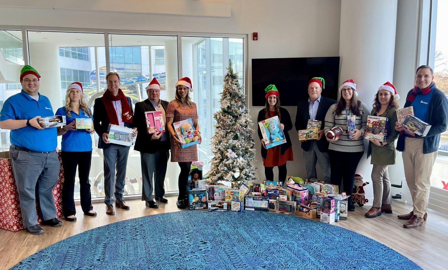 Through our Holiday Giving Drive, we donated over 160 toys and sponsored 50 families in need across the country!