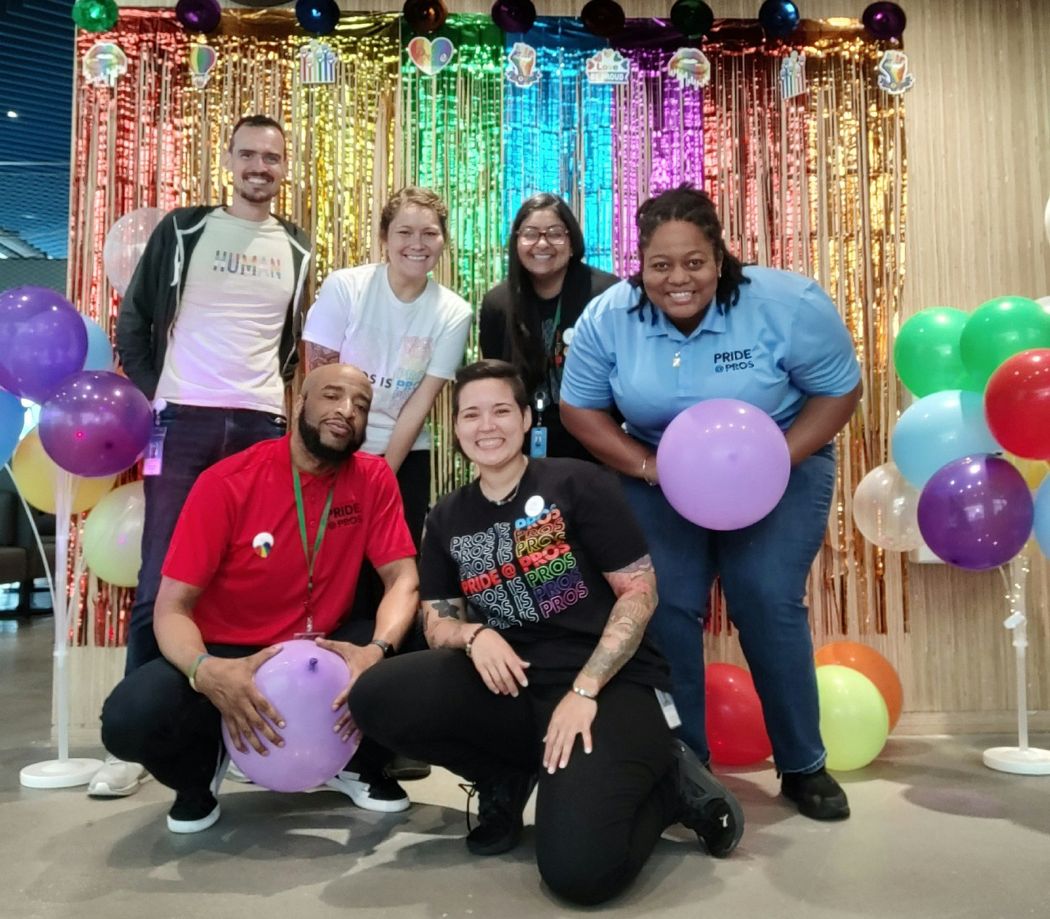 PRIDE, one of our six Employee Resource Groups at PROS, fosters a positive environment for our LGBTQIA+ and Ally members