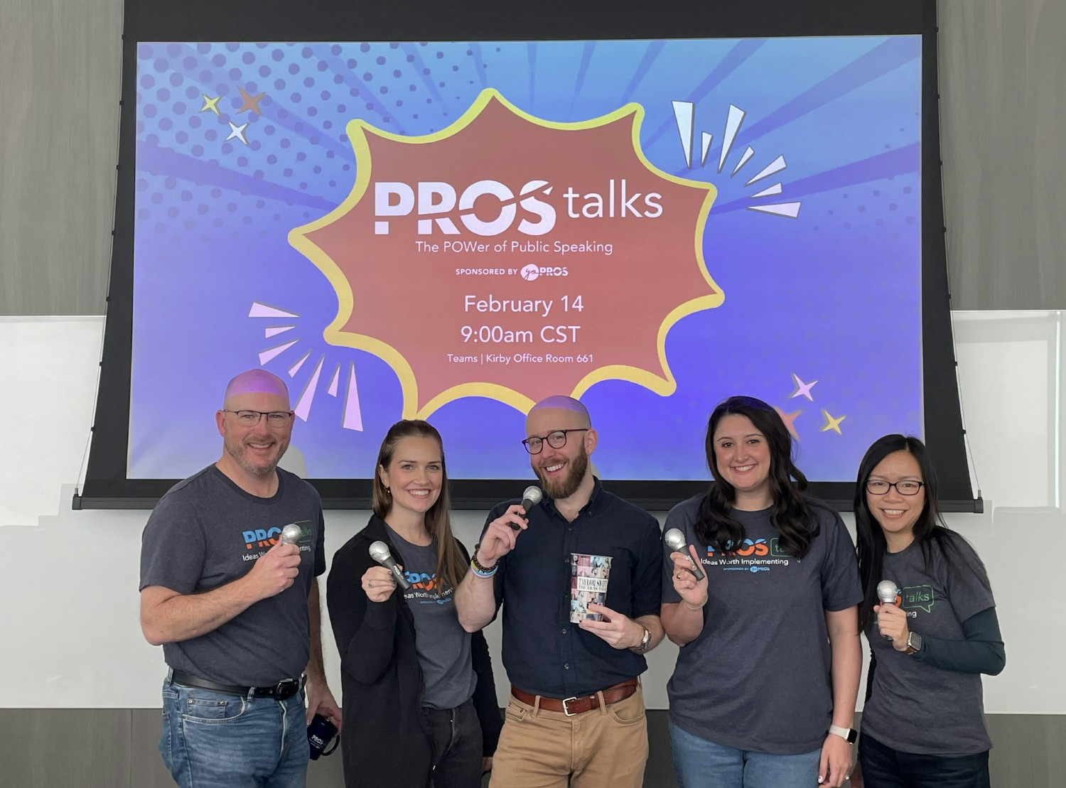PROS Talks, our version of the global TED Conference, is one of many employee-led events that helps us learn together.