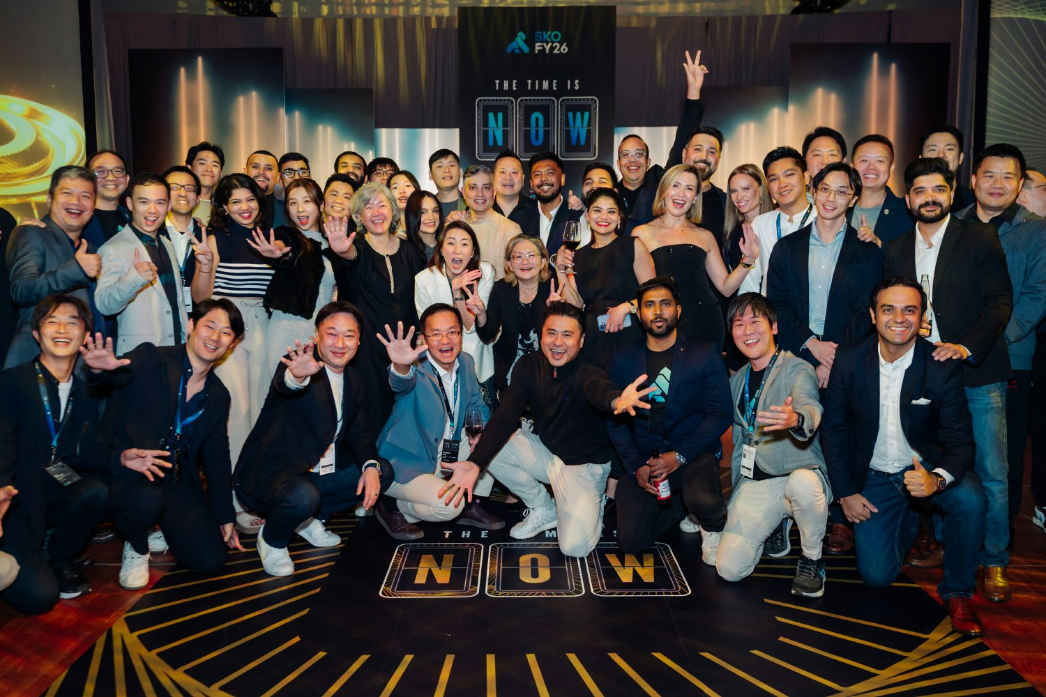 Kongers coming together to celebrate at our annual Sales Kickoff