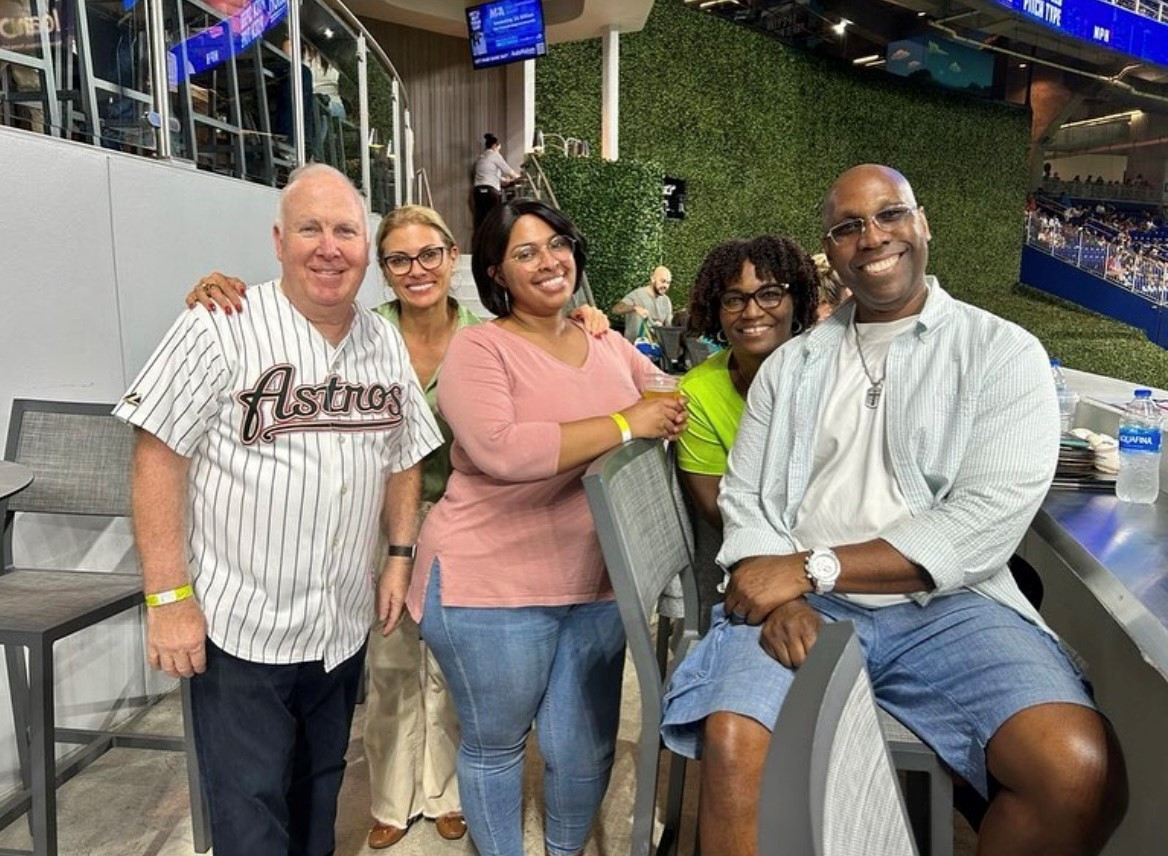 Strong teams are built on shared experiences and creating memories. - Marlins Baseball Game 