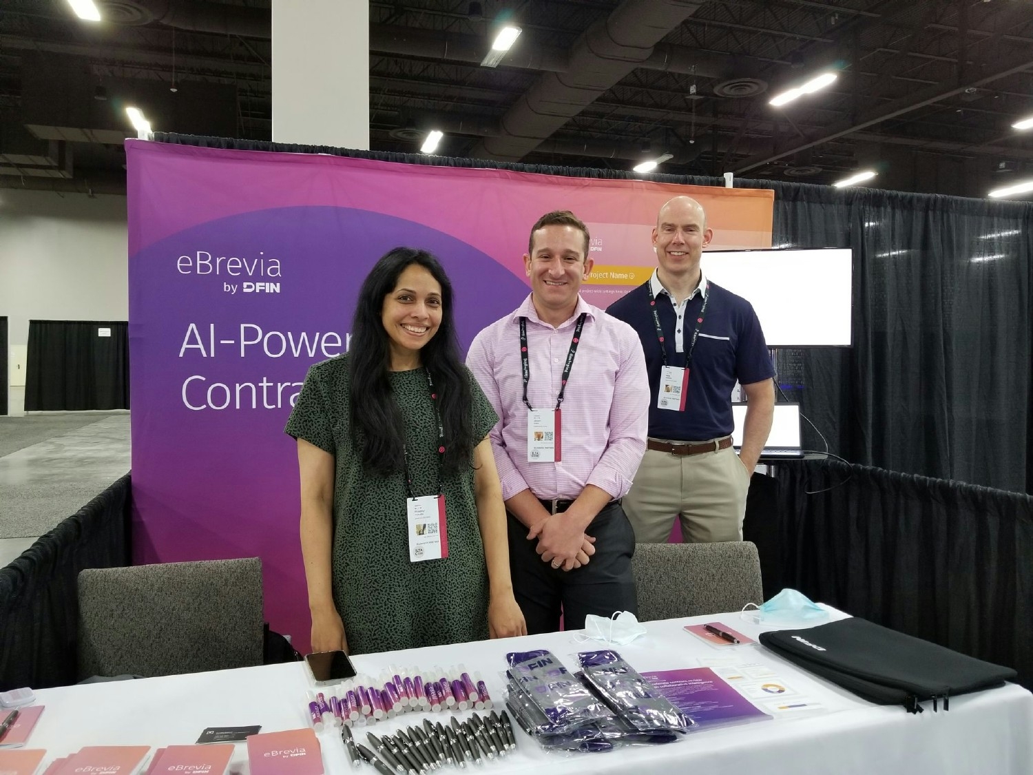 The eBrevia team travels to Las Vegas, NV in order to demo their AI-powered contract analytics software at ILTACON 2021