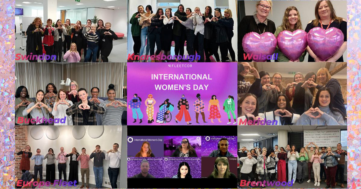 On International Women's Day, Corpay leaders shared stories about active listening and empowering women. 