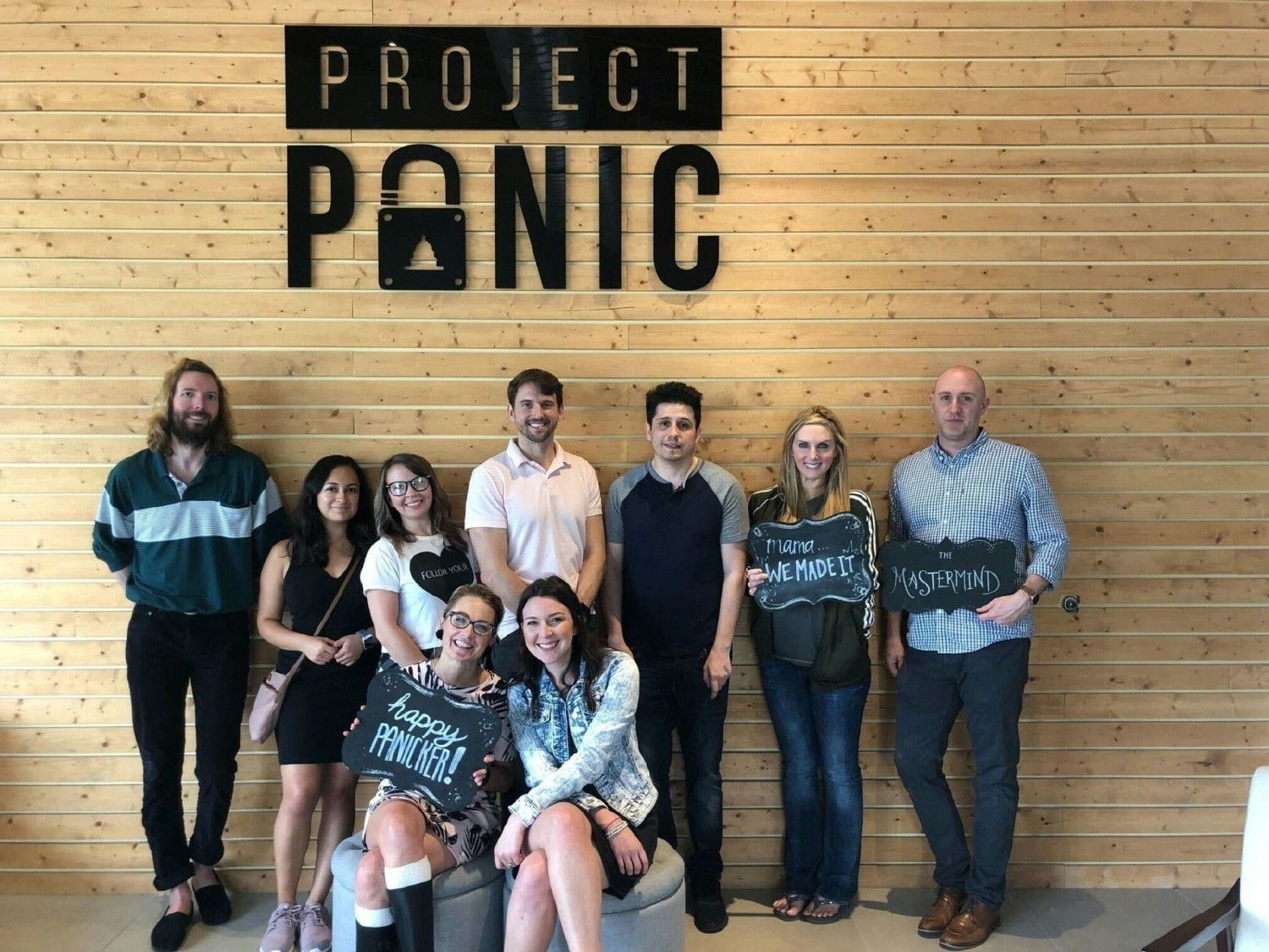 This was a team outing in Austin in 2019, practicing our competitive and critical thinking spirit at an escape room.