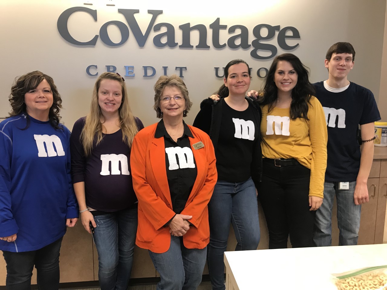 CoVantage staff having fun and  dressing up for Halloween.