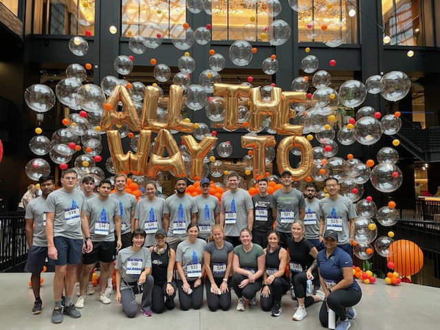 Colleagues ‘stepped’ up to the SkyRise challenge, climbing all 105 floors of Willis Tower for Shirley Ryan AbilityLab.