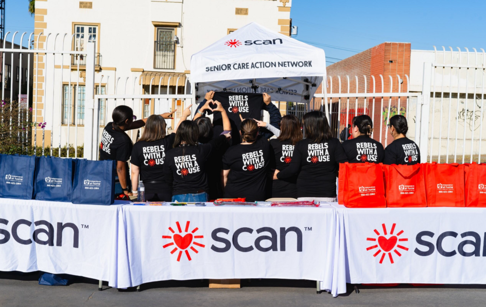 SCAN sprang into action, working quickly assemble 500 care packages for older adults affected by the wildfires.