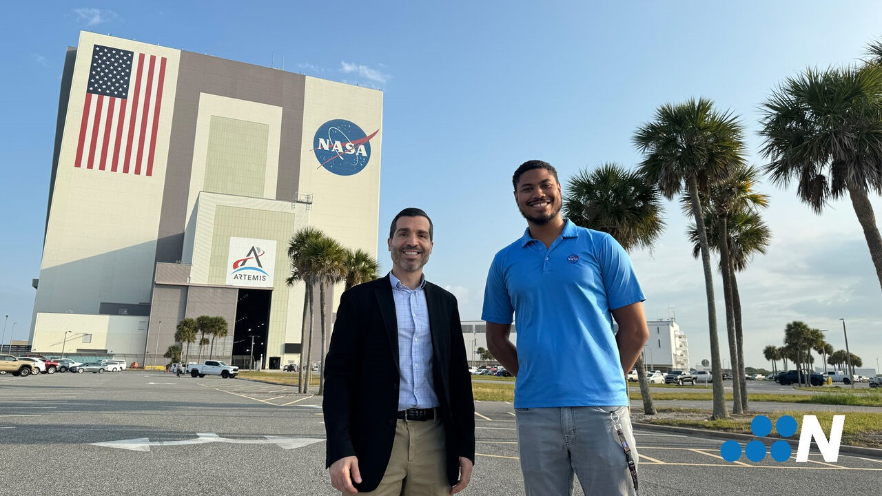 Adam and Charles, an exceptional team supporting NASA on the Space Coast!