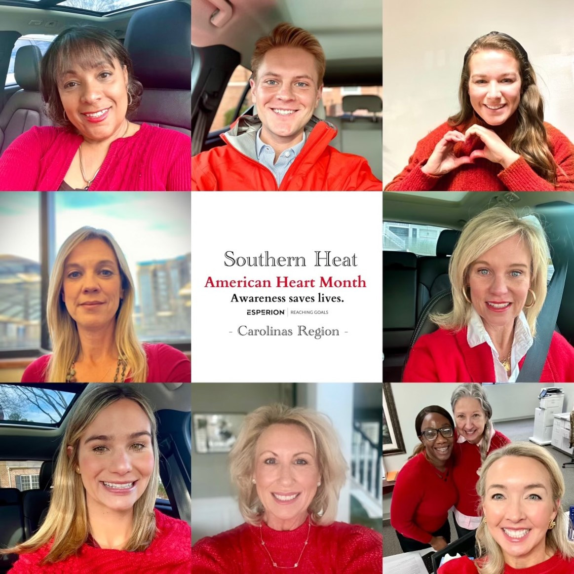 Esperion team members “Rock The Red” to raise awareness of the importance of having your heart checked.
