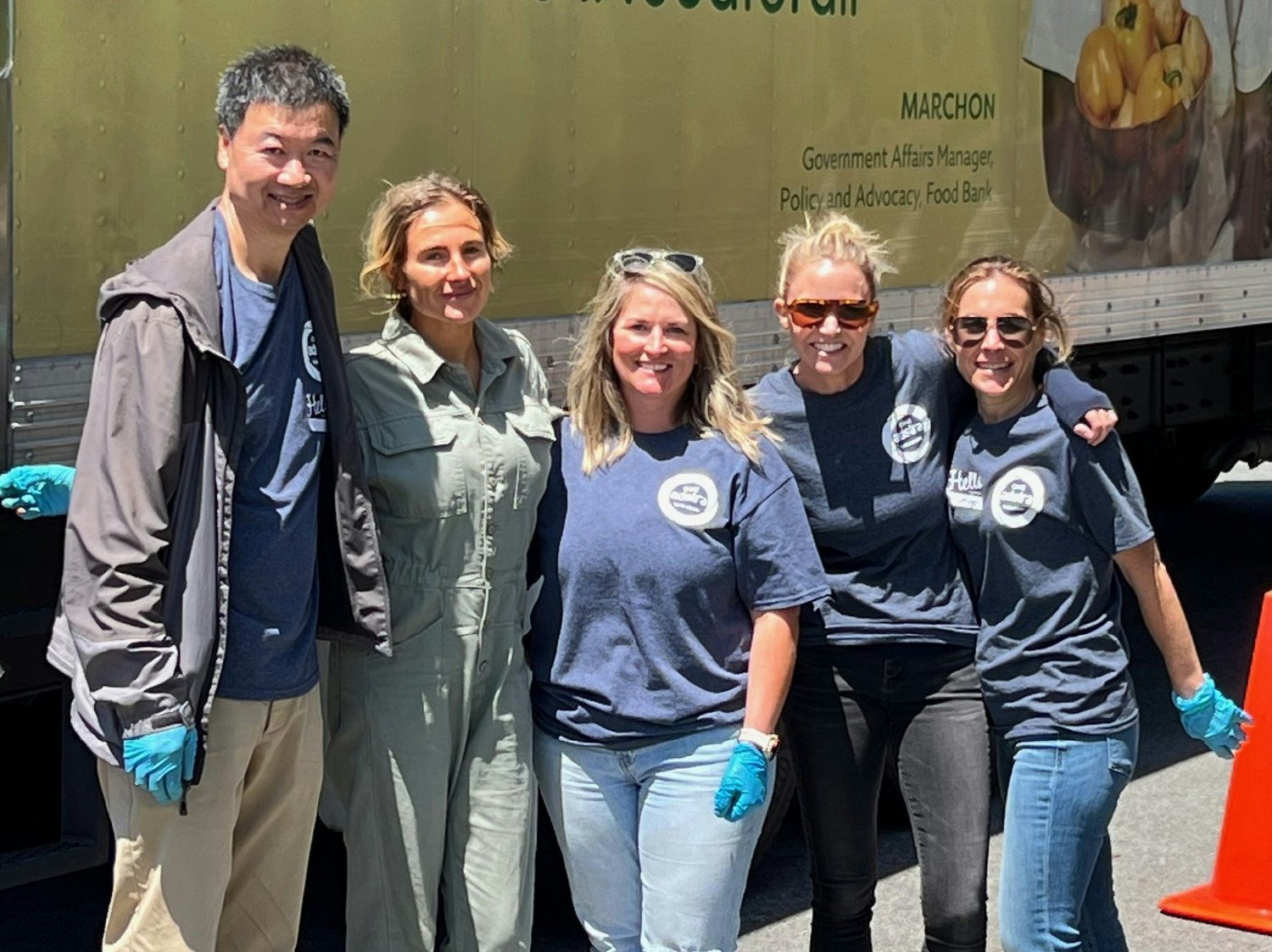 “One Adstra”:  Northern California Associates volunteering at Feeding America of San Francisco.