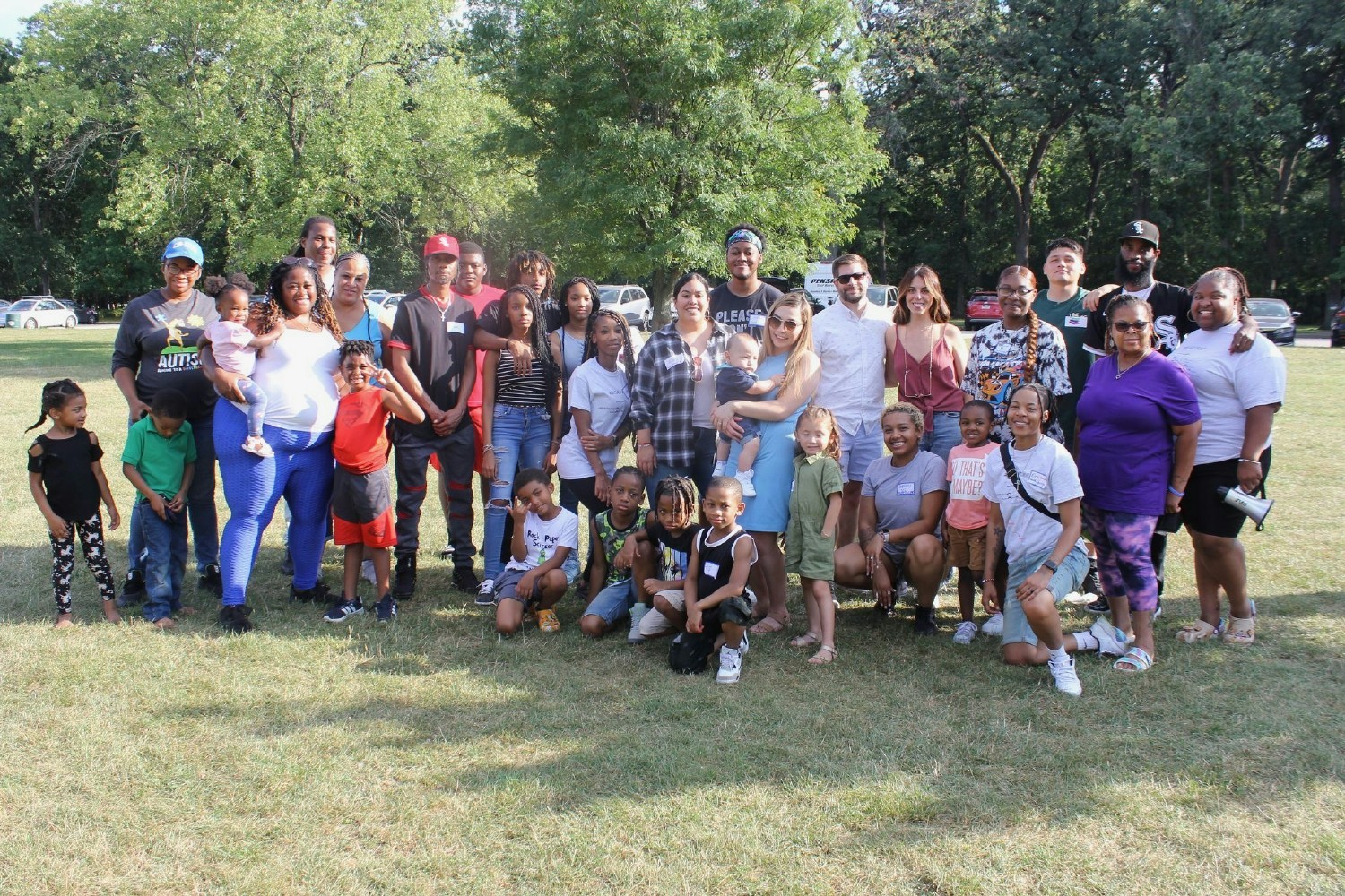 Our South Chicago team with family and friends at our company outing.
