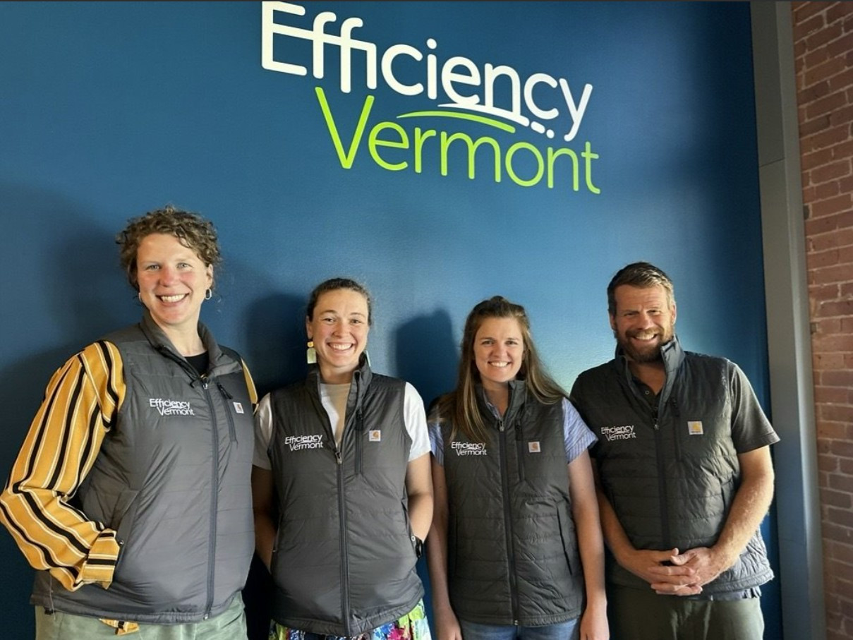 Efficiency Vermont's Marketing and Communications Team at a local event