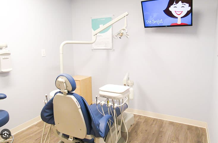 A view of one of our state of the art exam rooms!