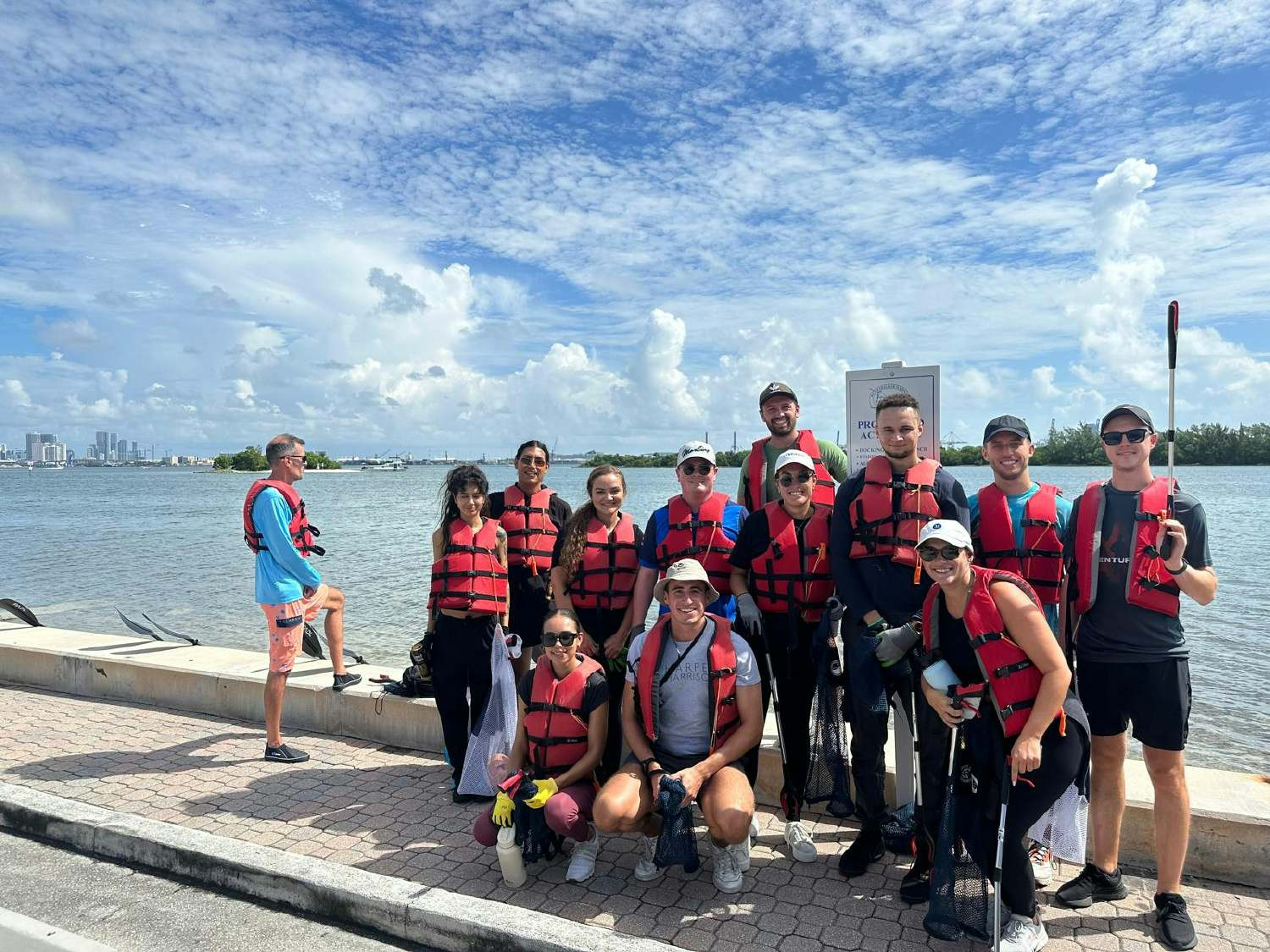 Miami Office Beach Clean-up