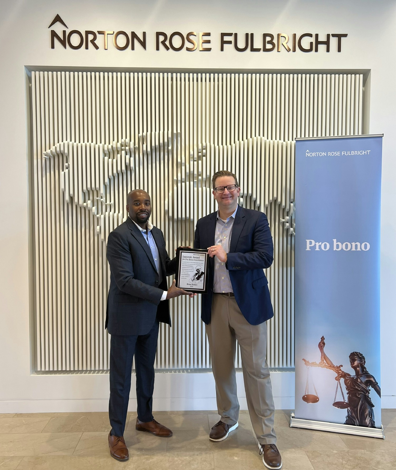 Norton Rose Fulbright recognizes pro bono efforts during National Pro Bono Week.