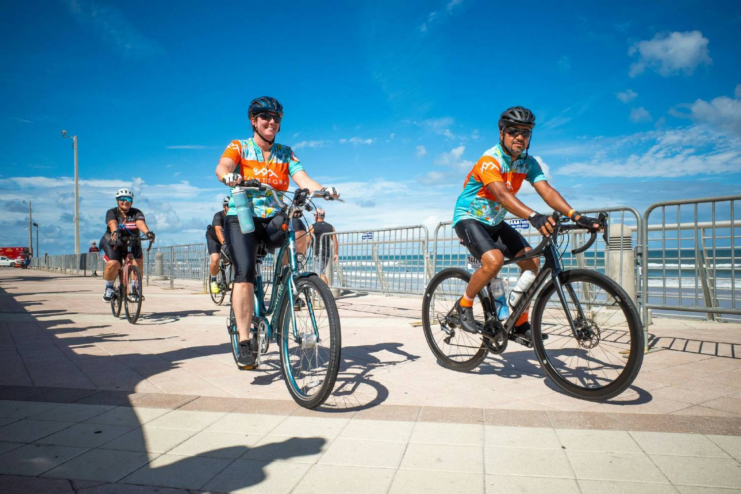 Fortegra team in the 2024 Bike MS: PGA TOUR Cycle benefiting the National Multiple Sclerosis Society 