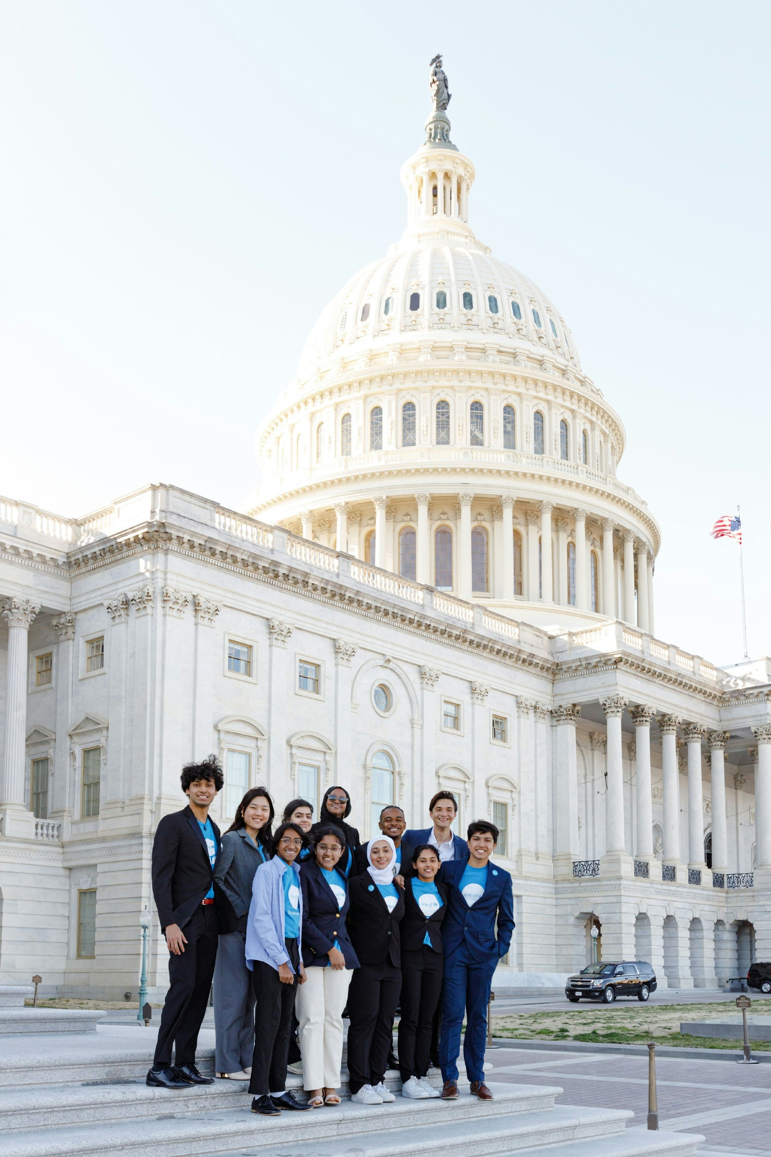 UNICEF USA's National Youth Council visits the Capitol to advocate on behalf of the world's most vulnerable children 