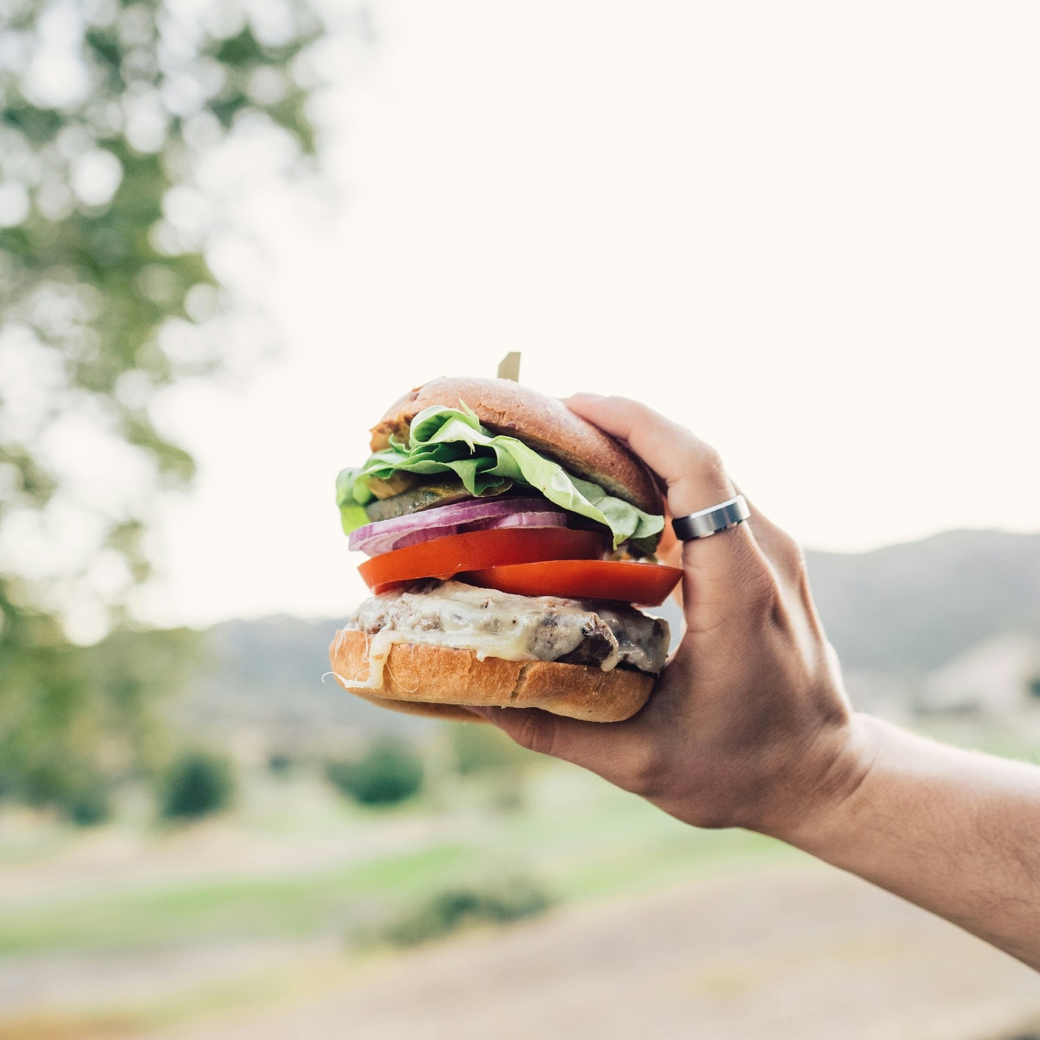 Lions Peak Grill Burger