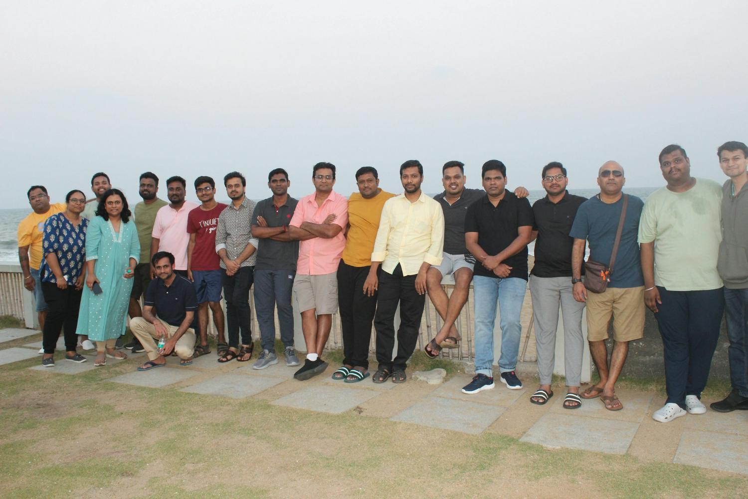 Annual Summit 2024 in Pondicherry - Enjoying the beach breeze after a day of conferences and exciting game of cricket