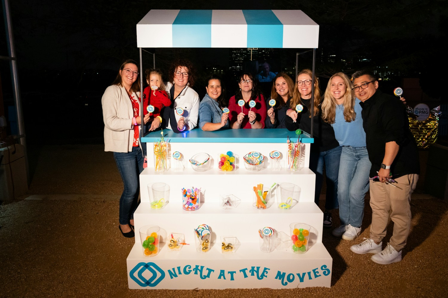 PMG hosts bonding events across its locations throughout the year, including our annual Night at the Movies.