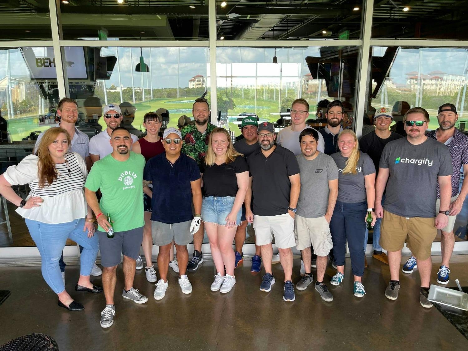 Top Golf outing Sales & Marketing team!