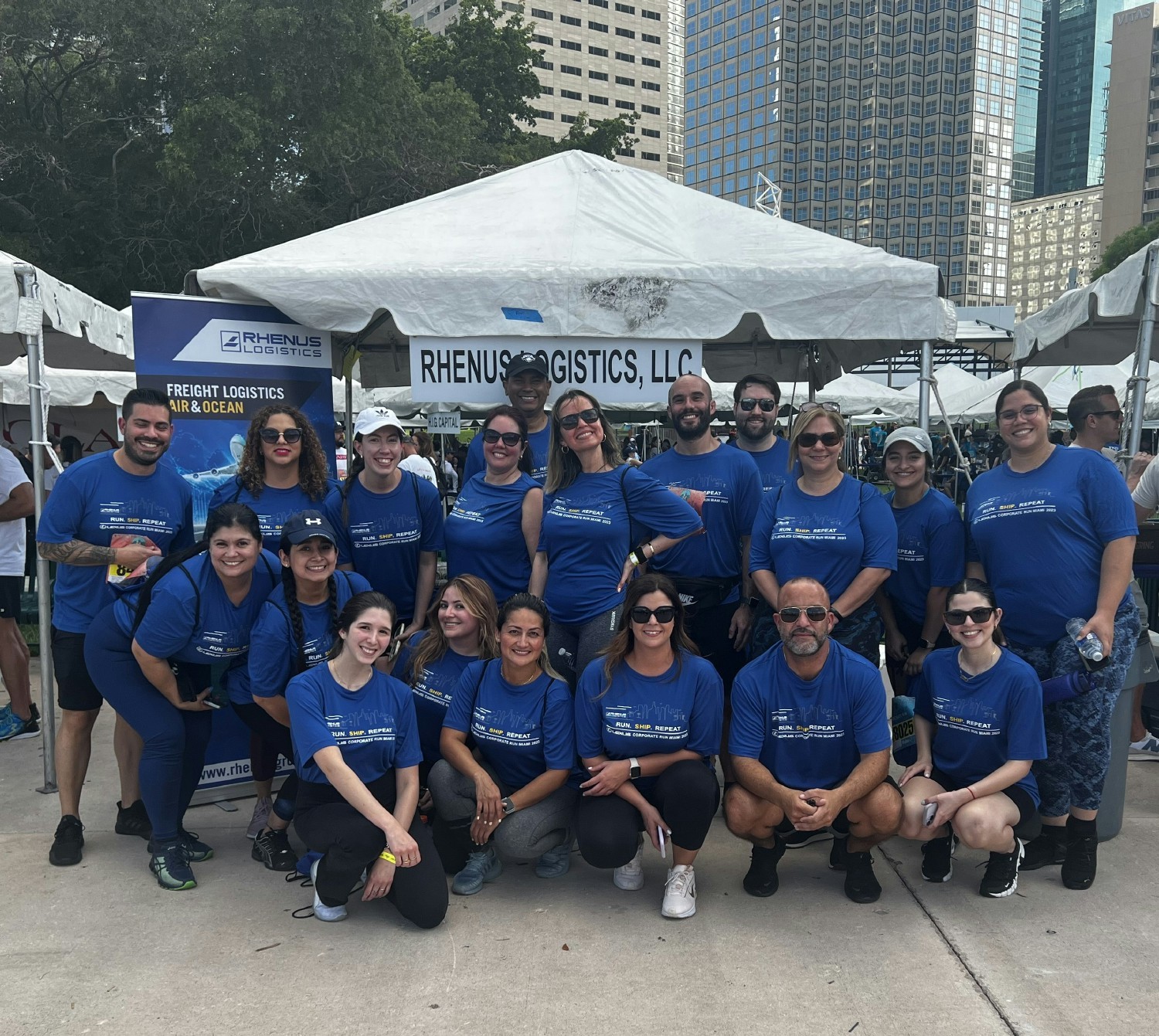 Our Miami, FL team attend the annual Lexus Corporate Run in downtown Miami.  