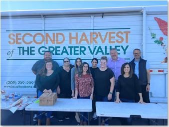 Serving Modesto with a helping hand volunteering to assist Second Harvest 