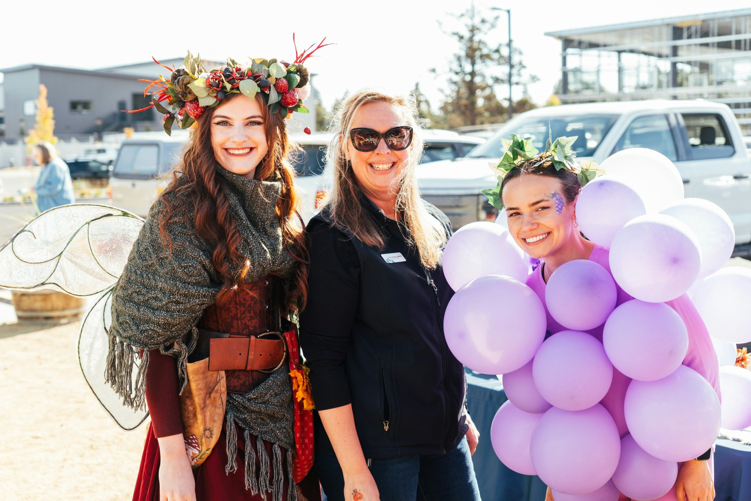 Our staff celebrating Fall at our Howl-o-ween Craft Fair, hosted by Ponch's Place. October, 2024. 