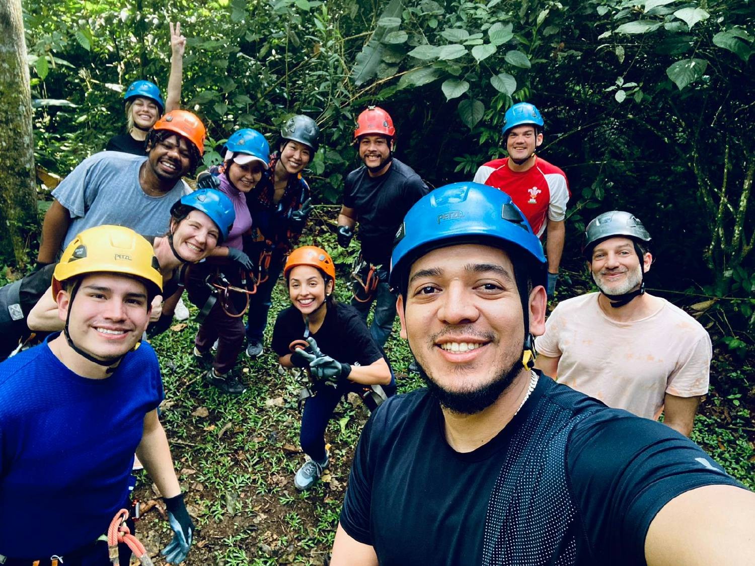 In addition to sessions about leadership and strategy, we incorporate fun activies like zip lining into our team spaces.