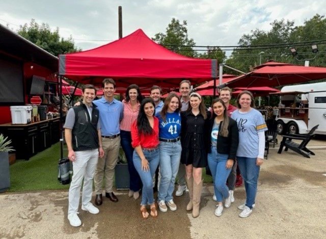 Our team enjoys time to connect with clients and one another.