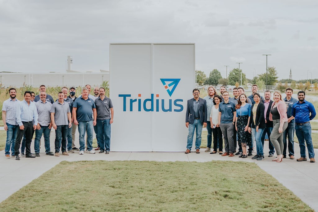 The US based Tridius team celebrating the Plano, TX office inauguration.