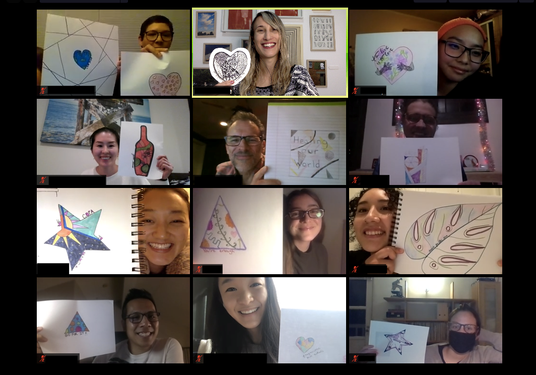 Virtual Art Class: The Creative Side of SGA Staff