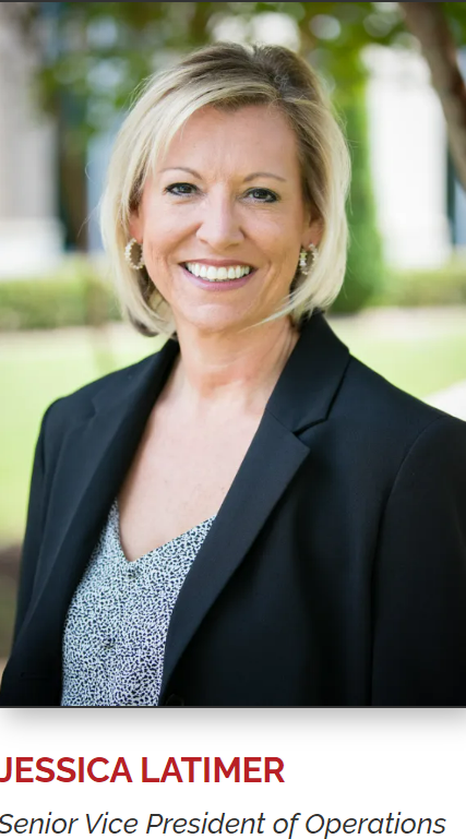 Jessica Latimer, Senior VP of Operations