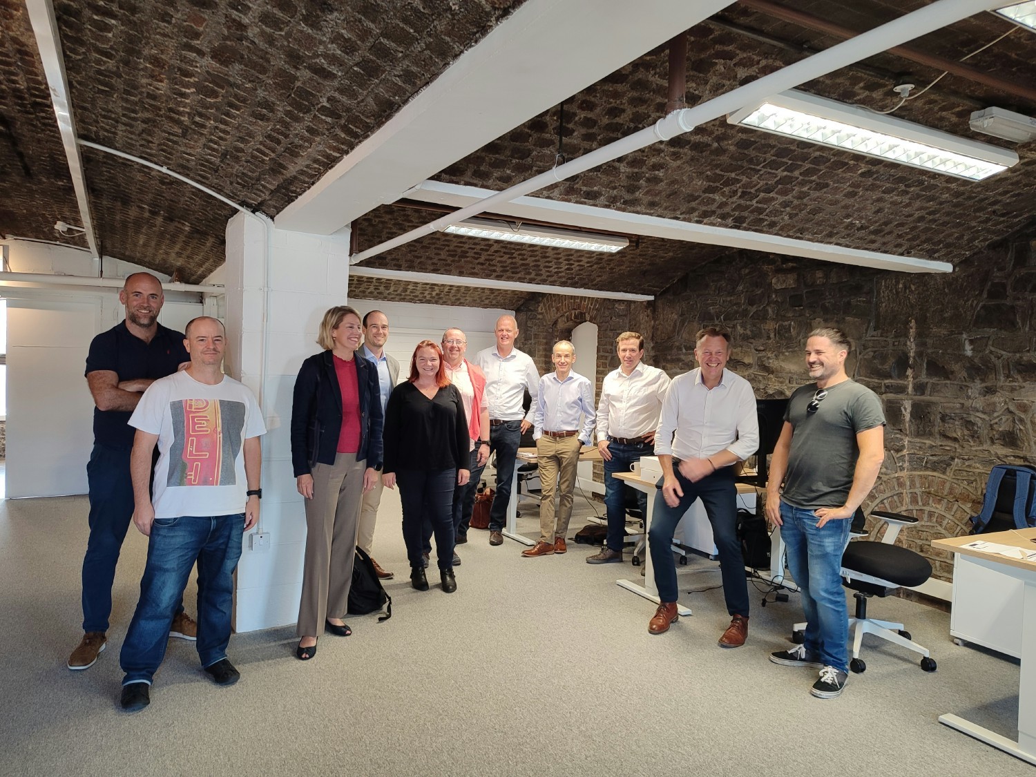 Although we work remotely, we enjoy getting together occasionally in our offices on Pearse Street in Dublin.