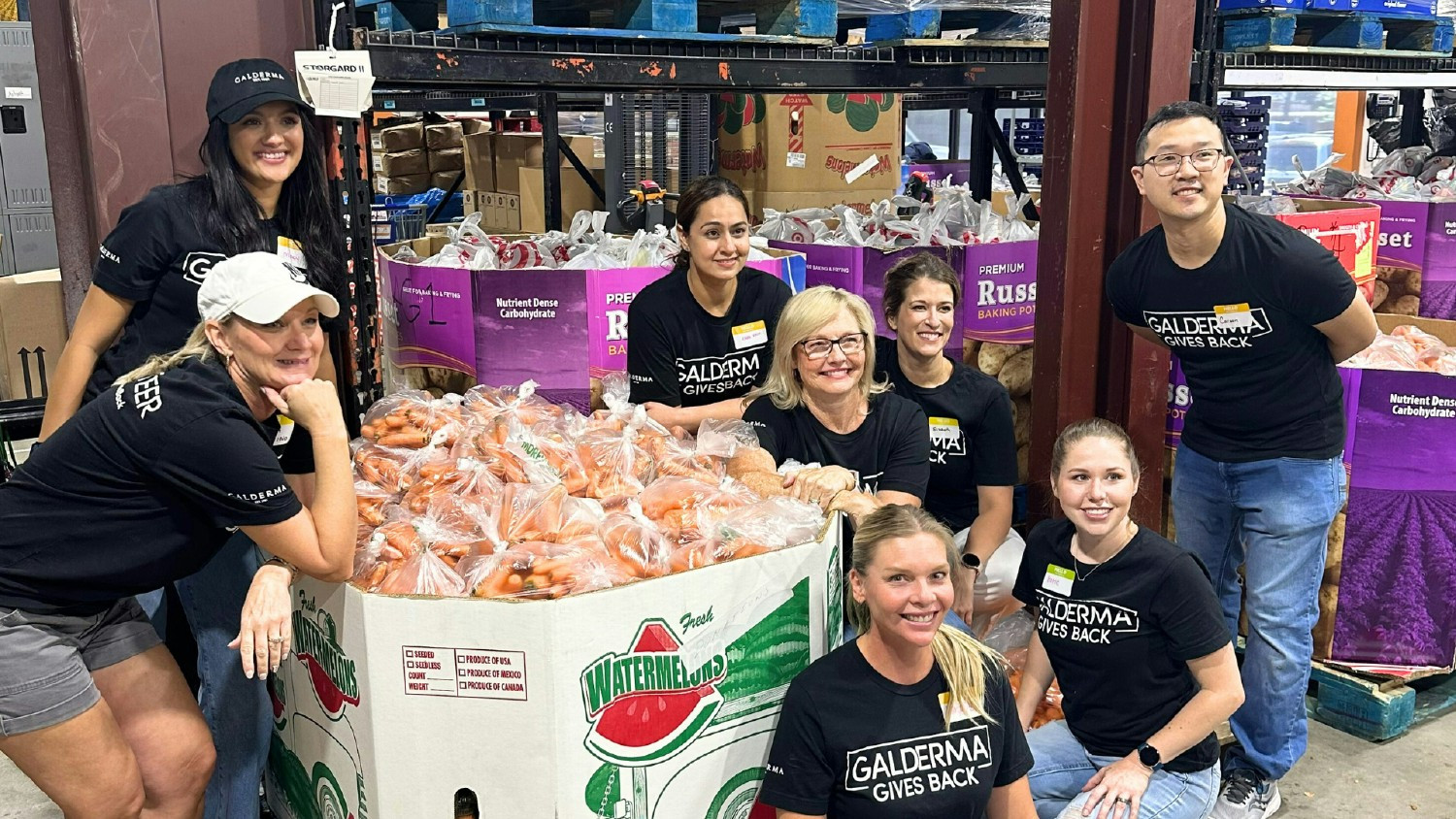 Galderma colleagues have two Volunteer Days Off per year to spend at a non-profit on their choosing.