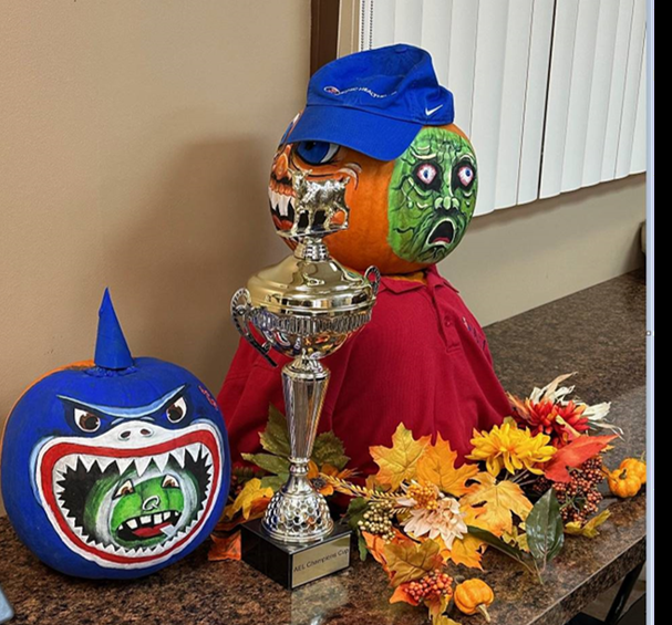 Winner of the 1st Annual Great Pumpkin Decorating Contest