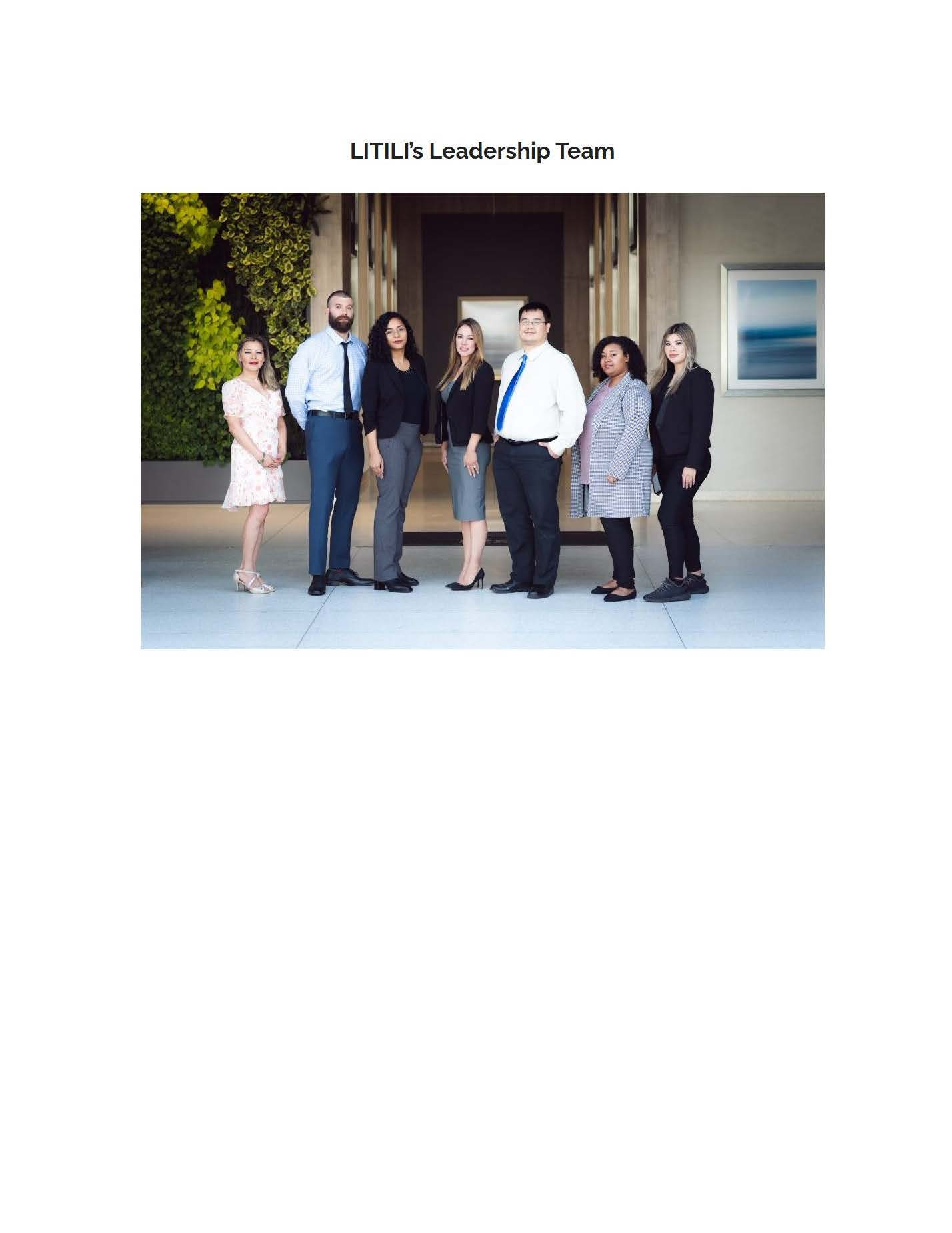 Litili's Leadership Team