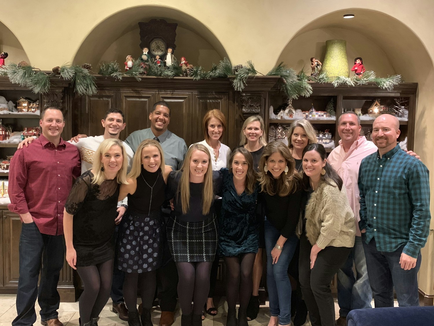 Annual Holiday Party hosted at our President's home